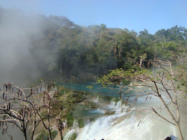 Vistas de la cascadas